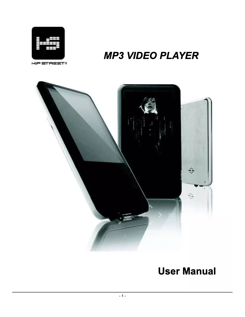 First page image of the manual for HS-016