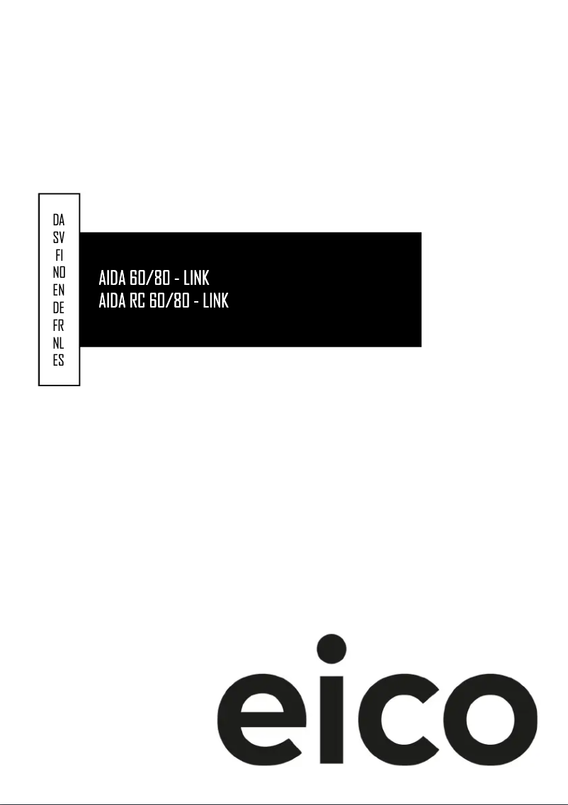 First page image of the manual for Aida 80 LED