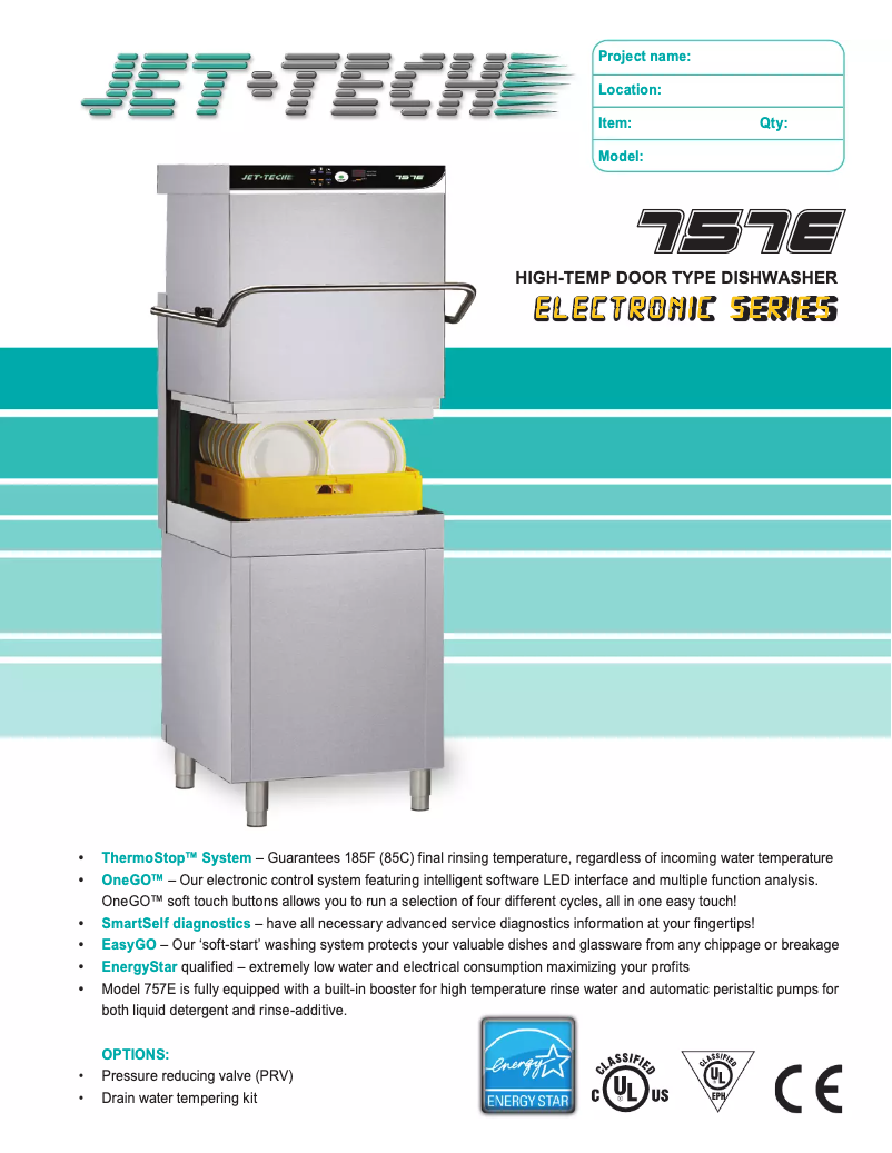 Page 1 of the manual User Manual Jet-Tech 757-E