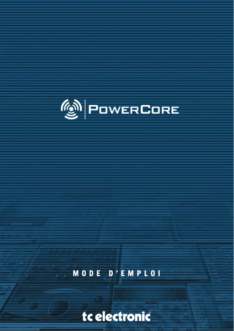 First page image of the manual for Powercore Unplugged