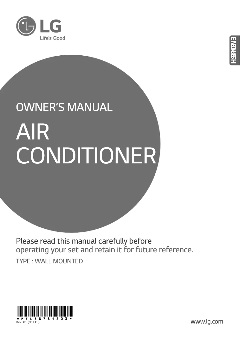 First page image of the manual for BSNQ096HM10