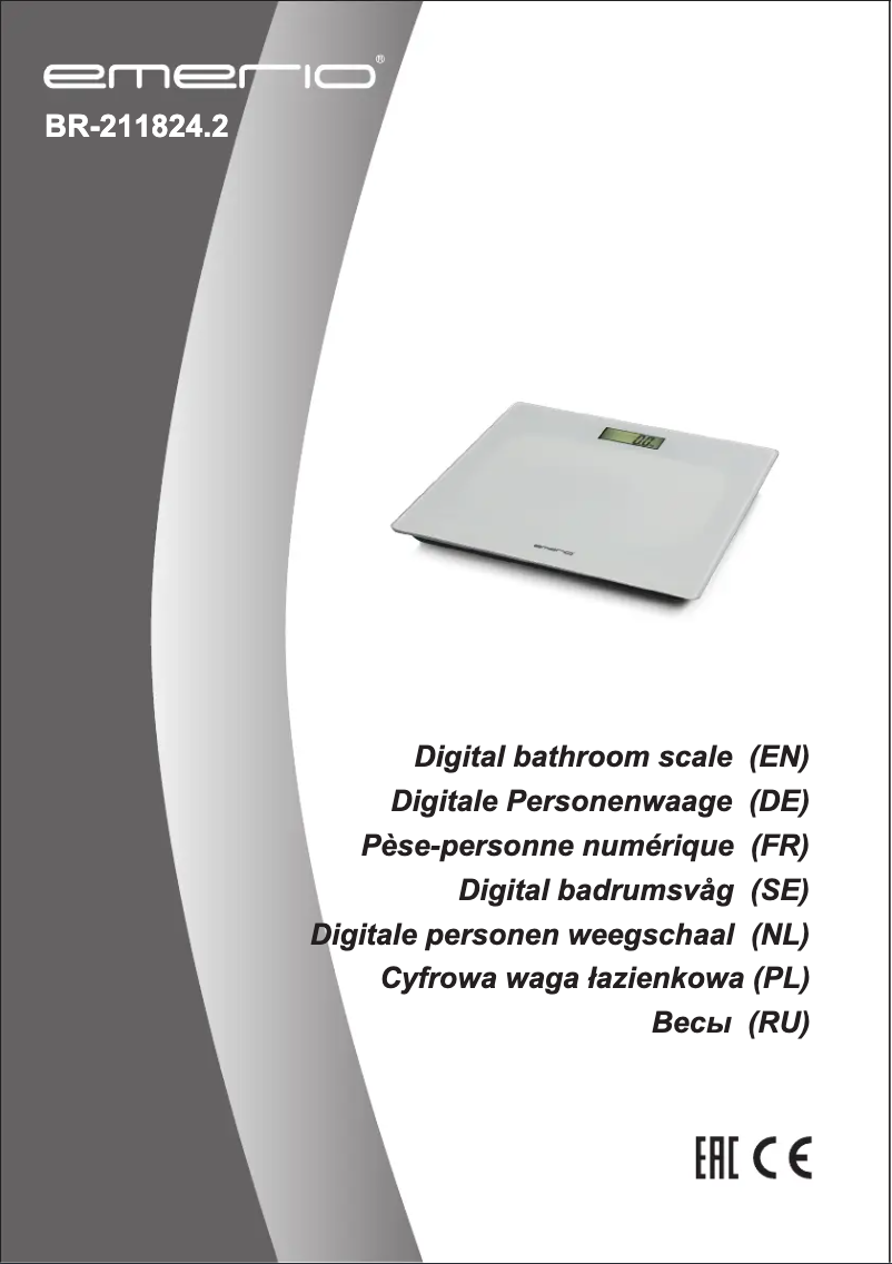 First page image of the manual for BR-211824.2