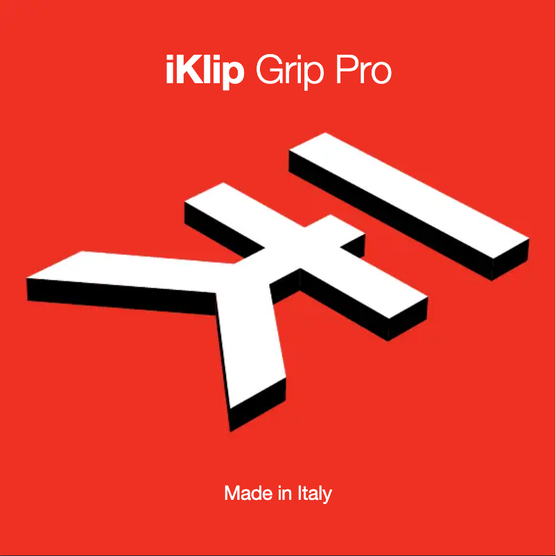 First page image of the manual for iKlip Grip Pro