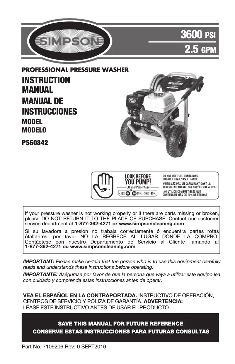 First page image of the manual for PowerShot PS60842