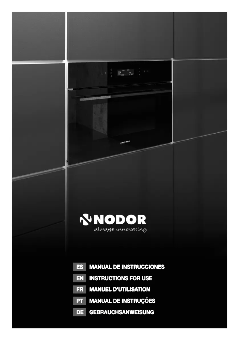 Page 1 of the manual User Manual Nodor NorChef MO 4800 DB