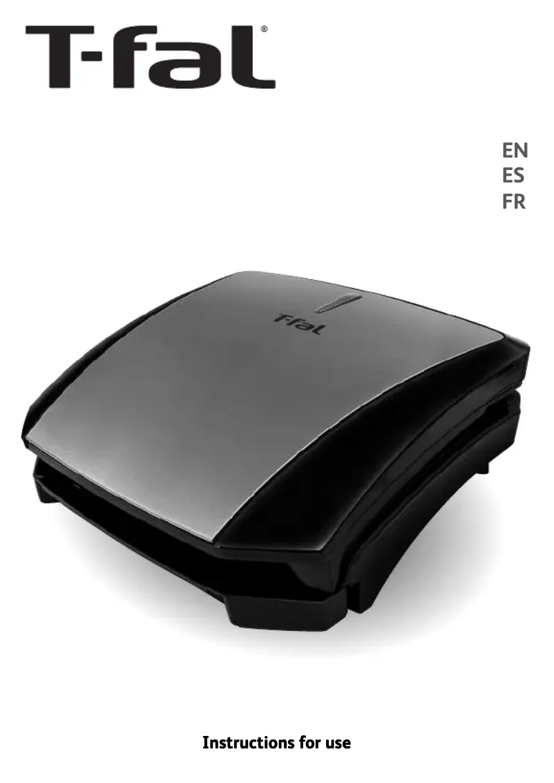 First page image of the manual for GC430D