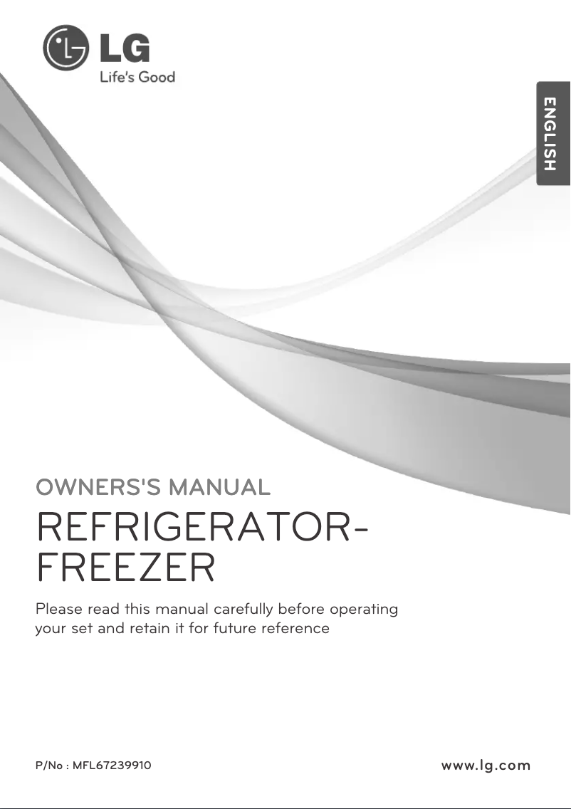 First page image of the manual for GR-M602GPHA