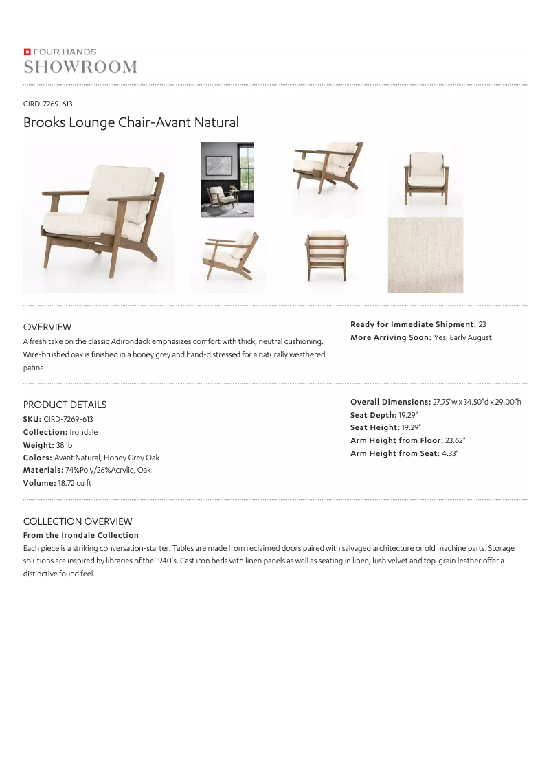 First page image of the manual for CIRD-7269-613