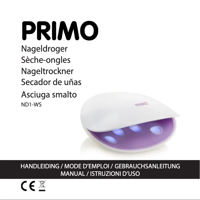 Page 1 of the manual User Manual Primo ND1-WS