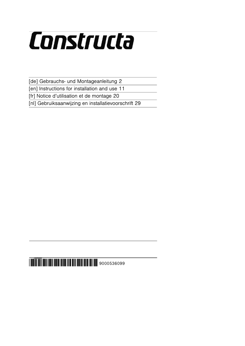 First page image of the manual for CD649651