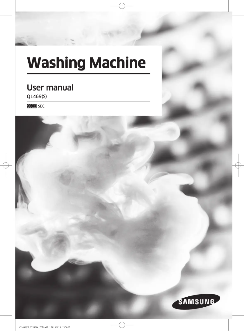 First page image of the manual for Q1469SUU