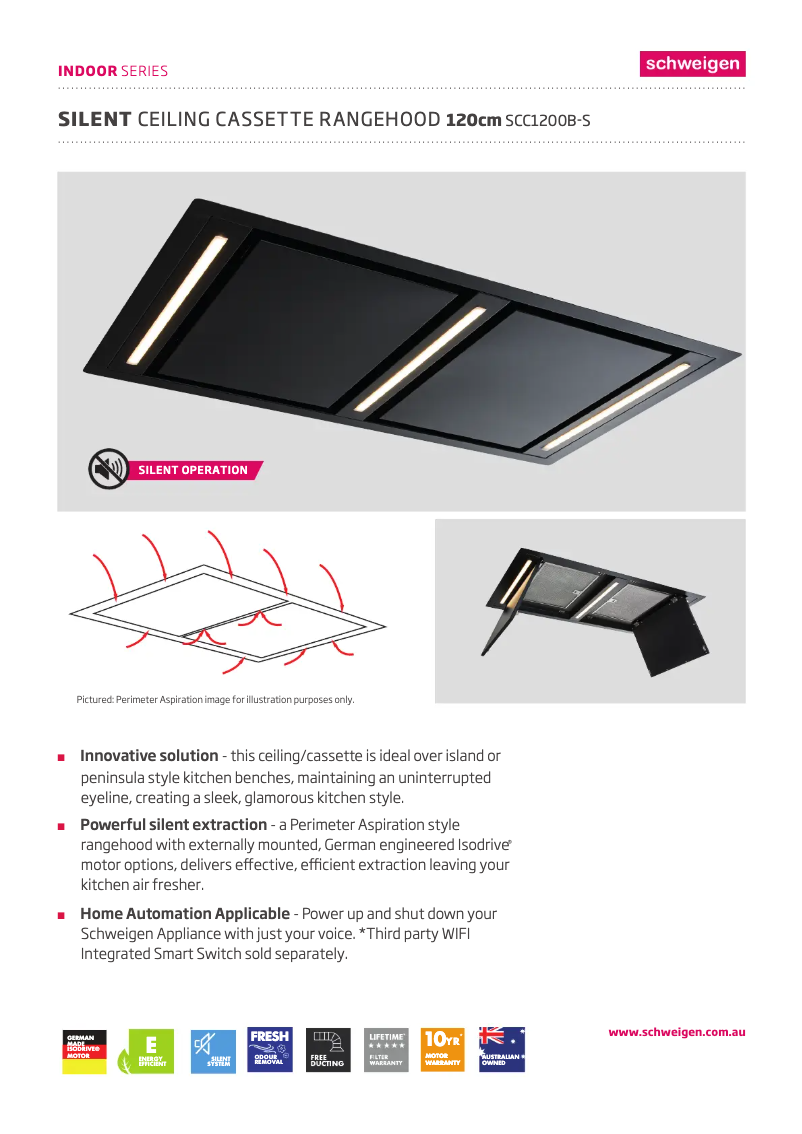 First page image of the manual for SCC1200B-S