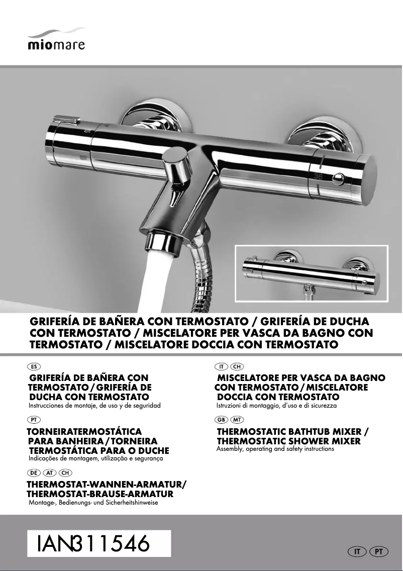 Page 1 de la notice Manuel utilisateur Miomare IAN 104720