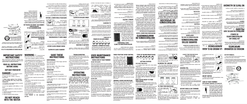 Page 1 of the manual User Manual Conair GMT189N