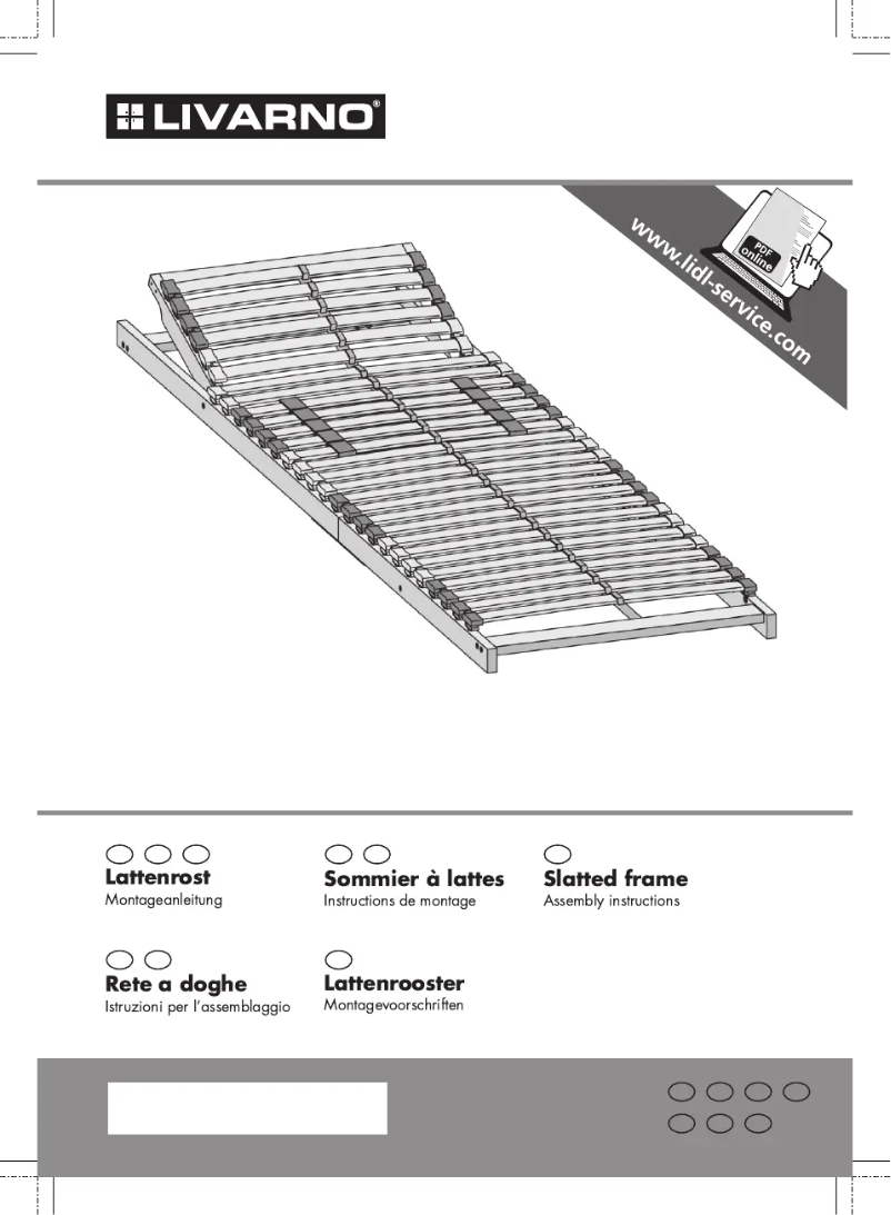 Page 1 of the manual User Manual Livarno Lux IAN 89327