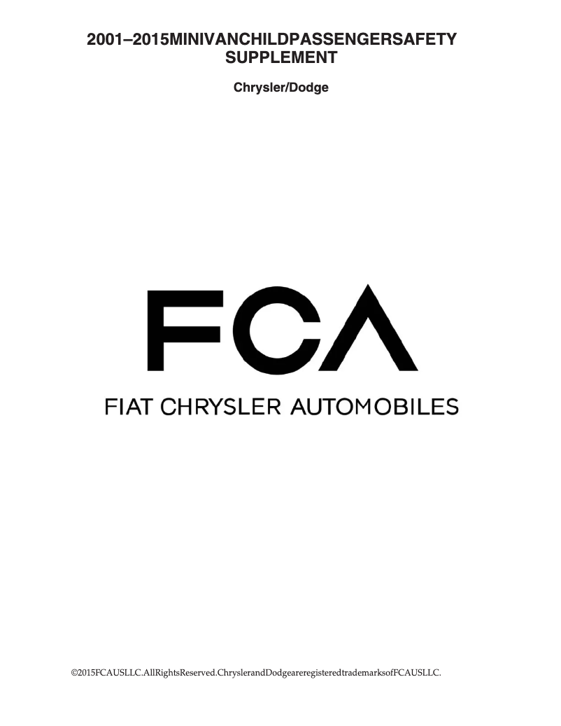 First page image of the manual for Sprinter (2008)