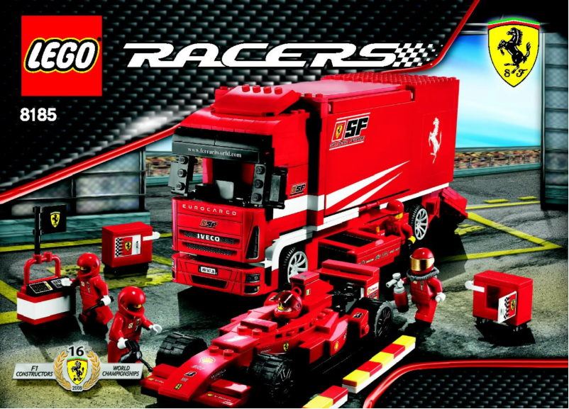 First page image of the manual for Ferrari Truck