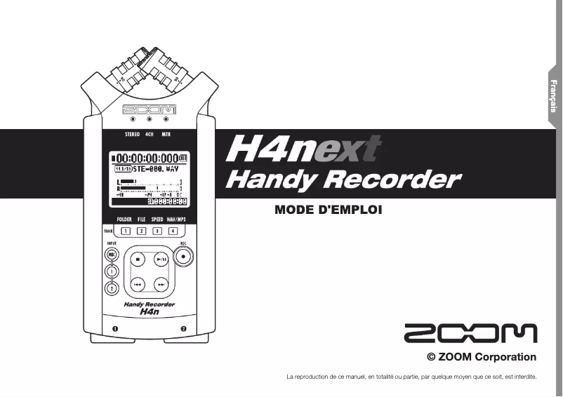 First page image of the manual for H4NSP