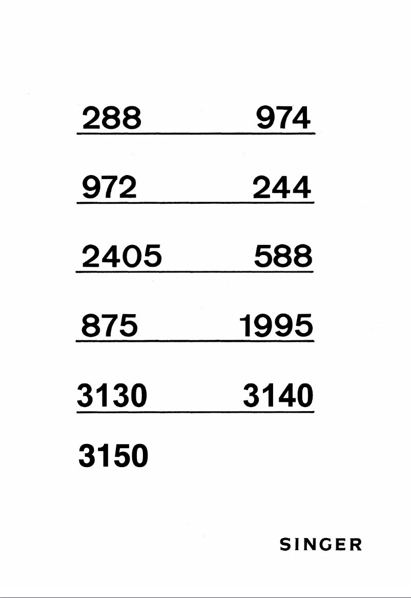 First page image of the manual for 3145