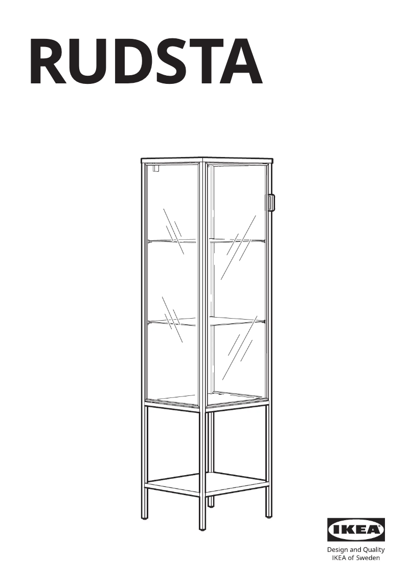 First page image of the manual for RUDSTA 604.348.25