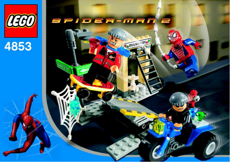 Page 1 of the manual User Manual Lego Spiderman Club Co-Pack