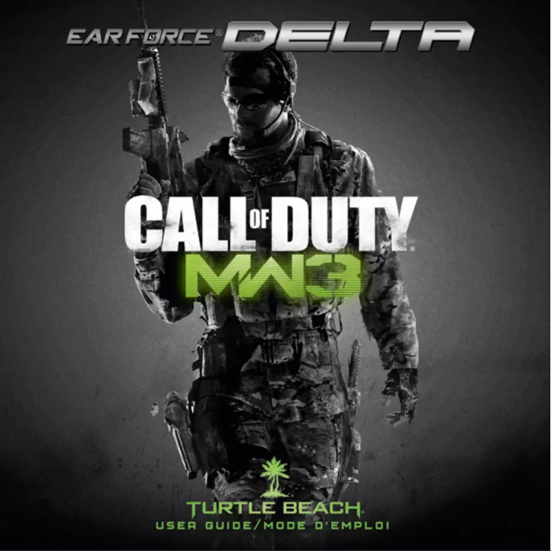 Page 1 of the manual User Manual Turtle Beach Ear Force Delta