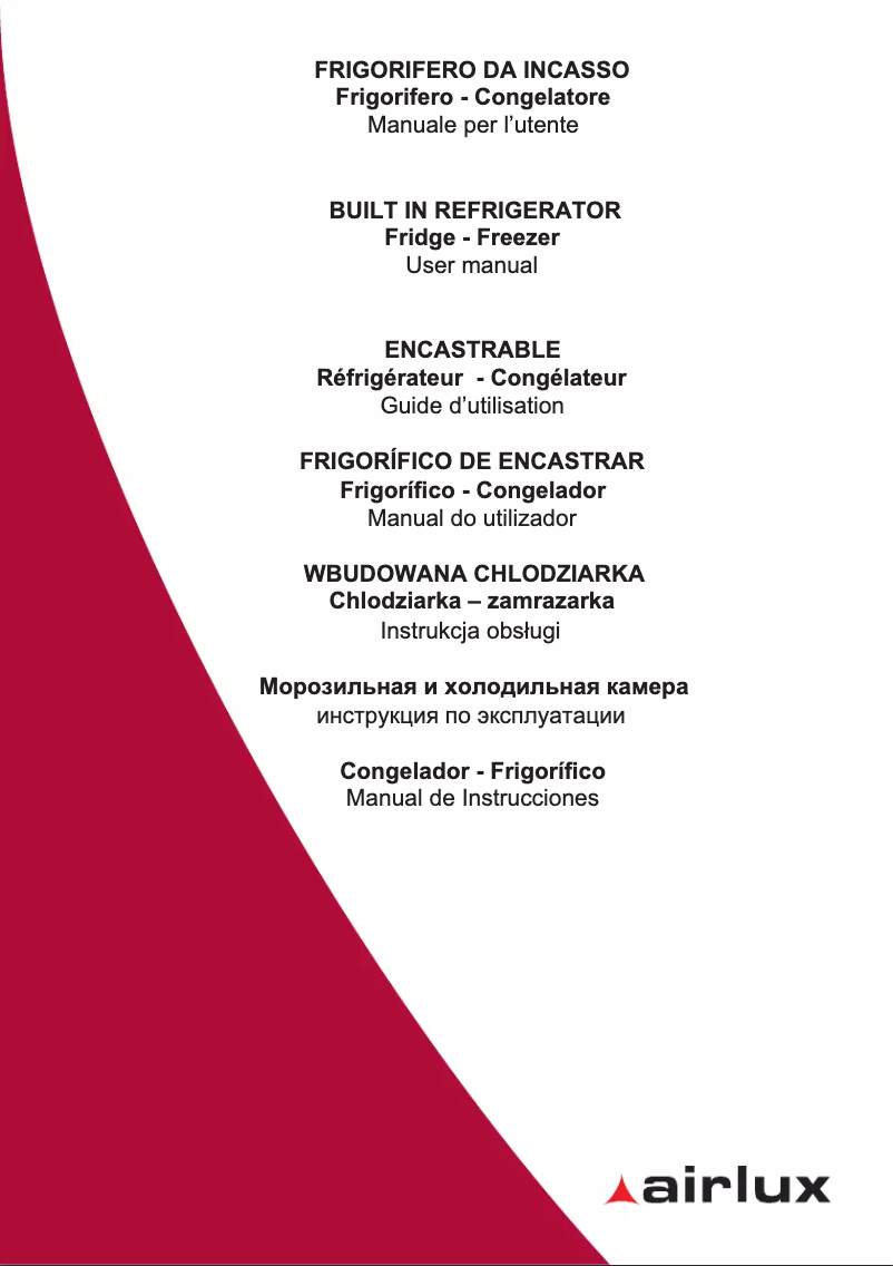 Page 1 of the manual User Manual Glem Gas ARI88