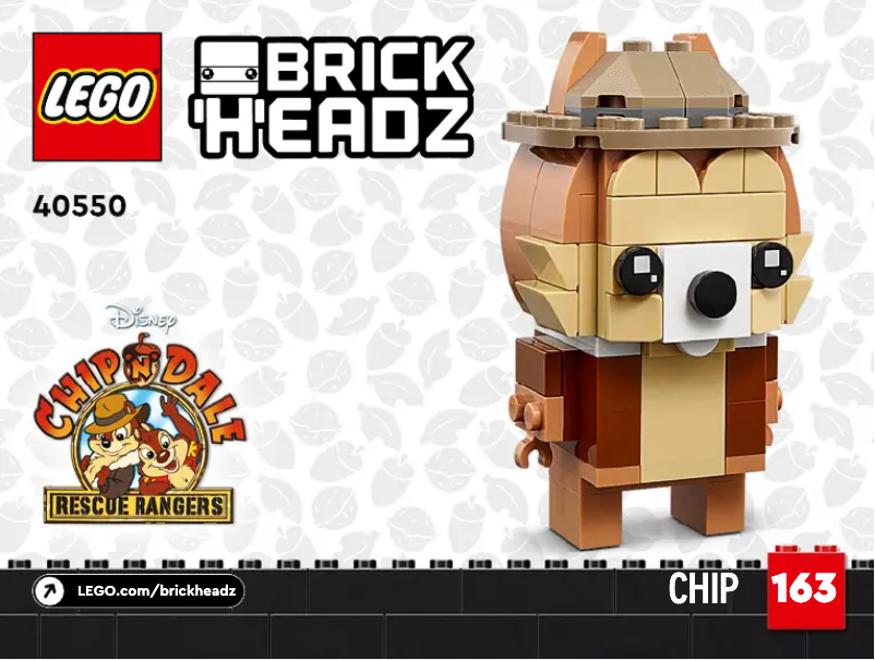 Page 1 of the manual User Manual Lego Brickheadz 40550