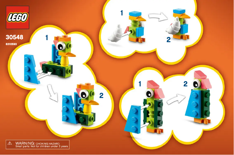 Page 1 of the manual User Manual Lego 30548