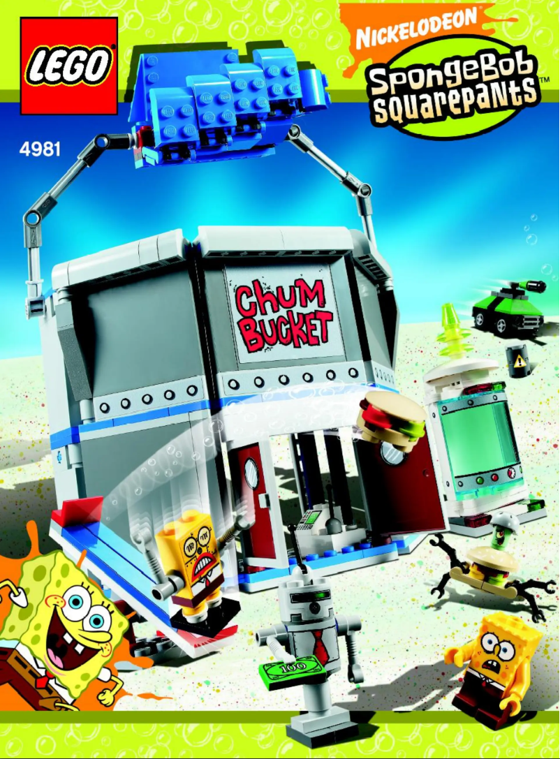 First page image of the manual for The Chum Bucket