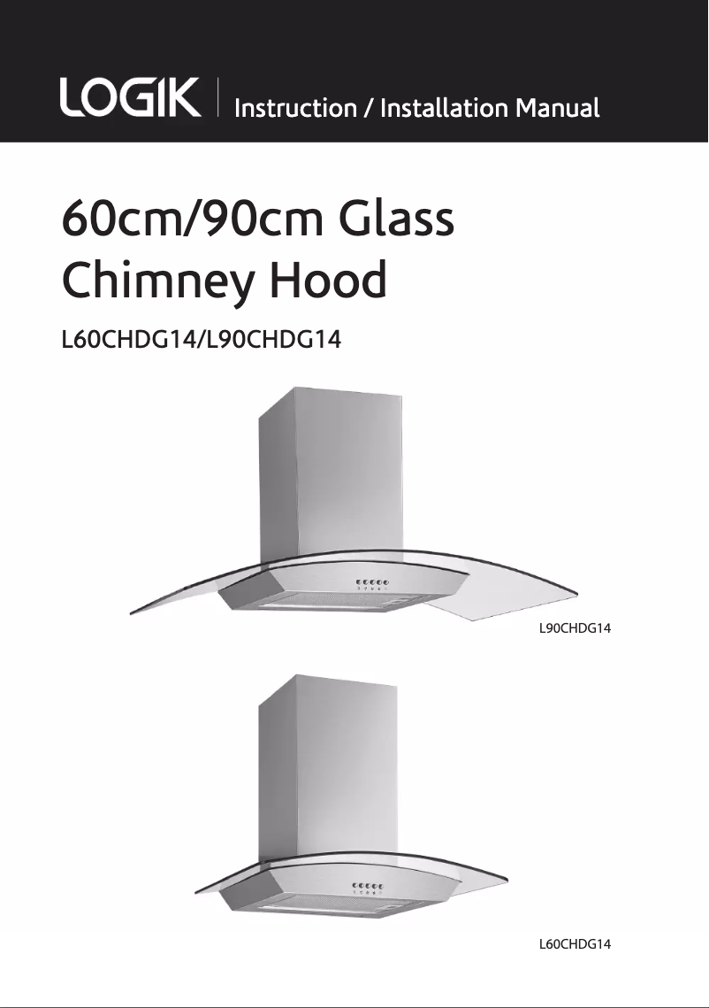 Page 1 of the manual User Manual Logik L90CHDG14