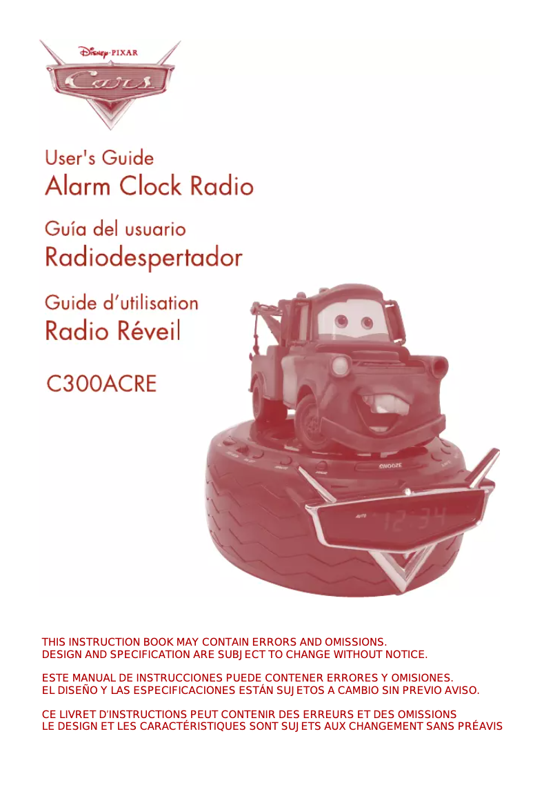 First page image of the manual for C300ACRE