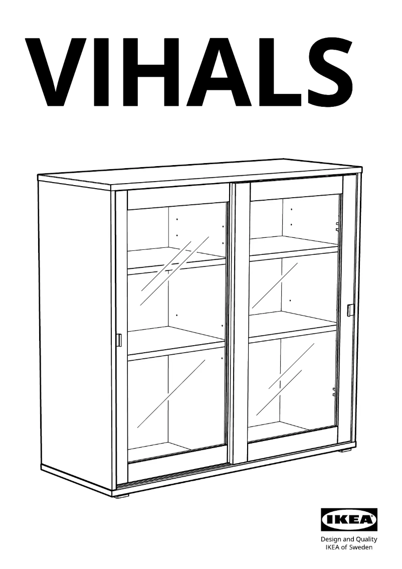 Page 1 of the manual User Manual Ikea VIHALS 605.428.77