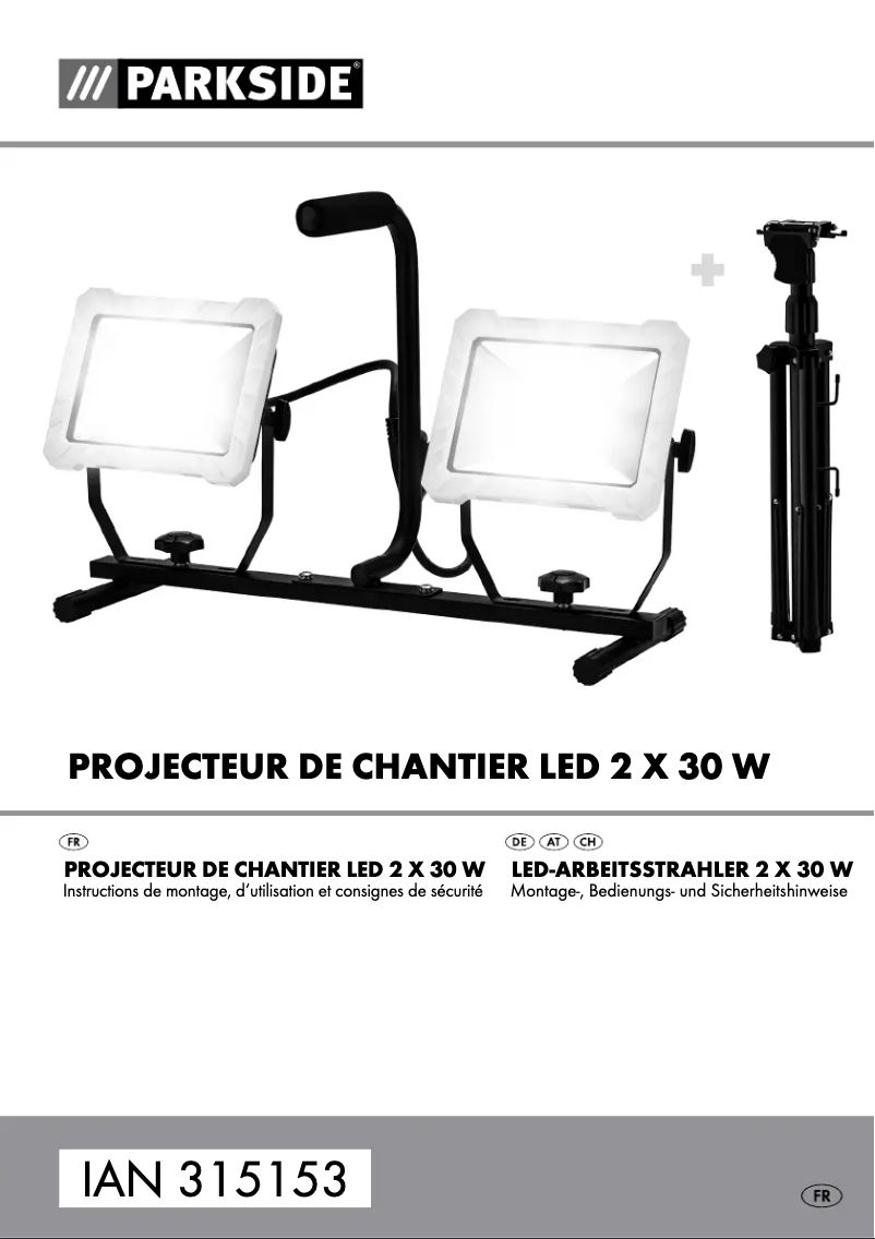 Page 1 of the manual User Manual Parkside FCL-80115