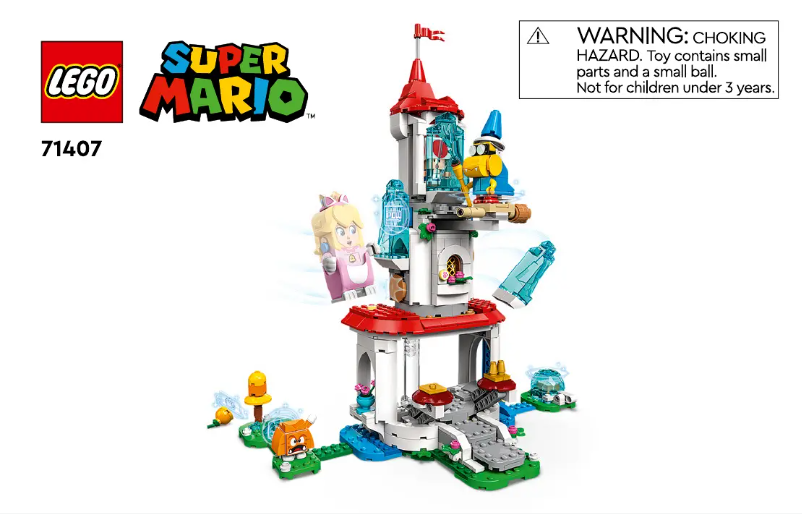 Page 1 of the manual User Manual Lego Super Mario 71407