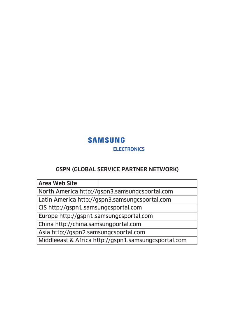 Page 1 of the manual User Manual Samsung AR13RYFTAURXSV