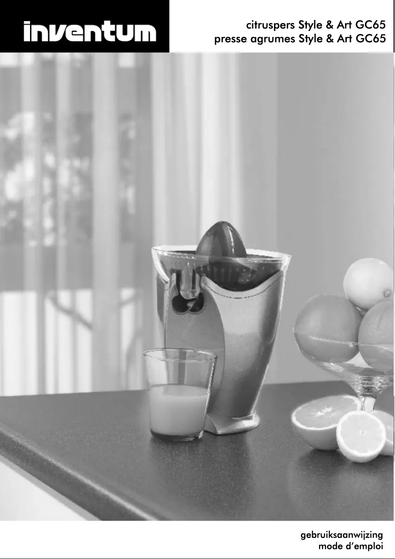 First page image of the manual for GC65