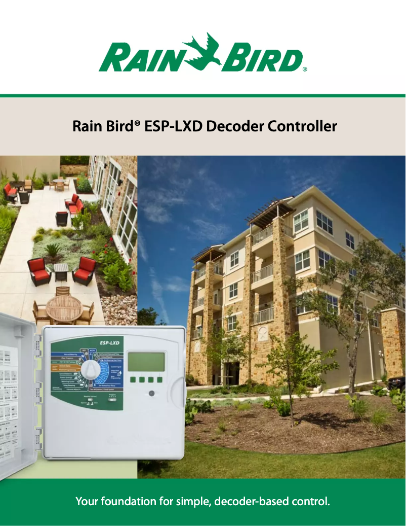 First page image of the manual for ESP-LXD