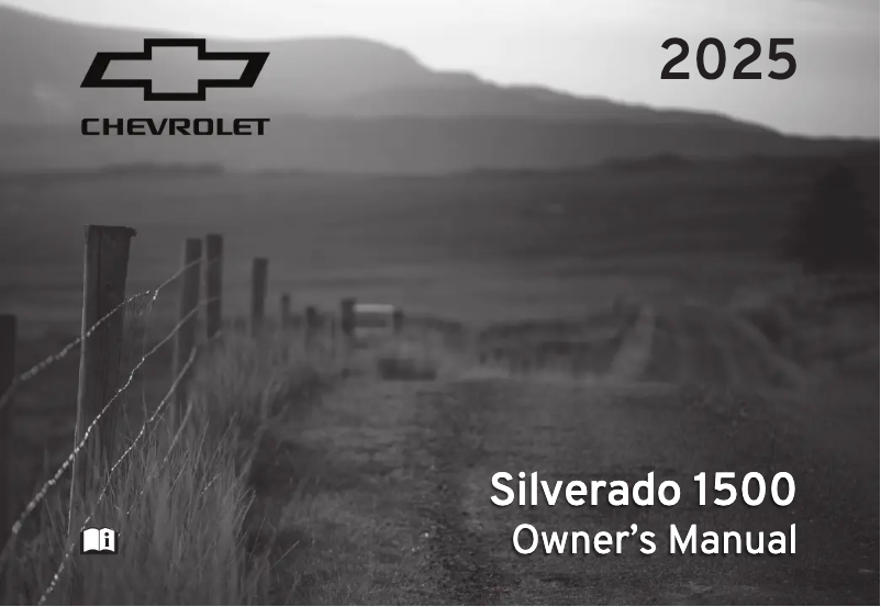 First page image of the manual for Silverado (2025)