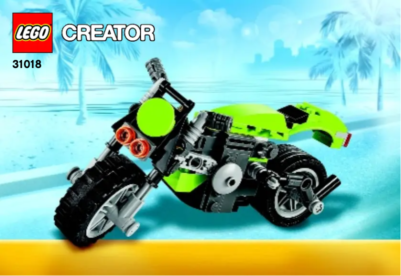 First page image of the manual for Creator 31018