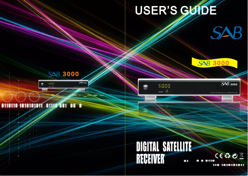 First page image of the manual for 3000