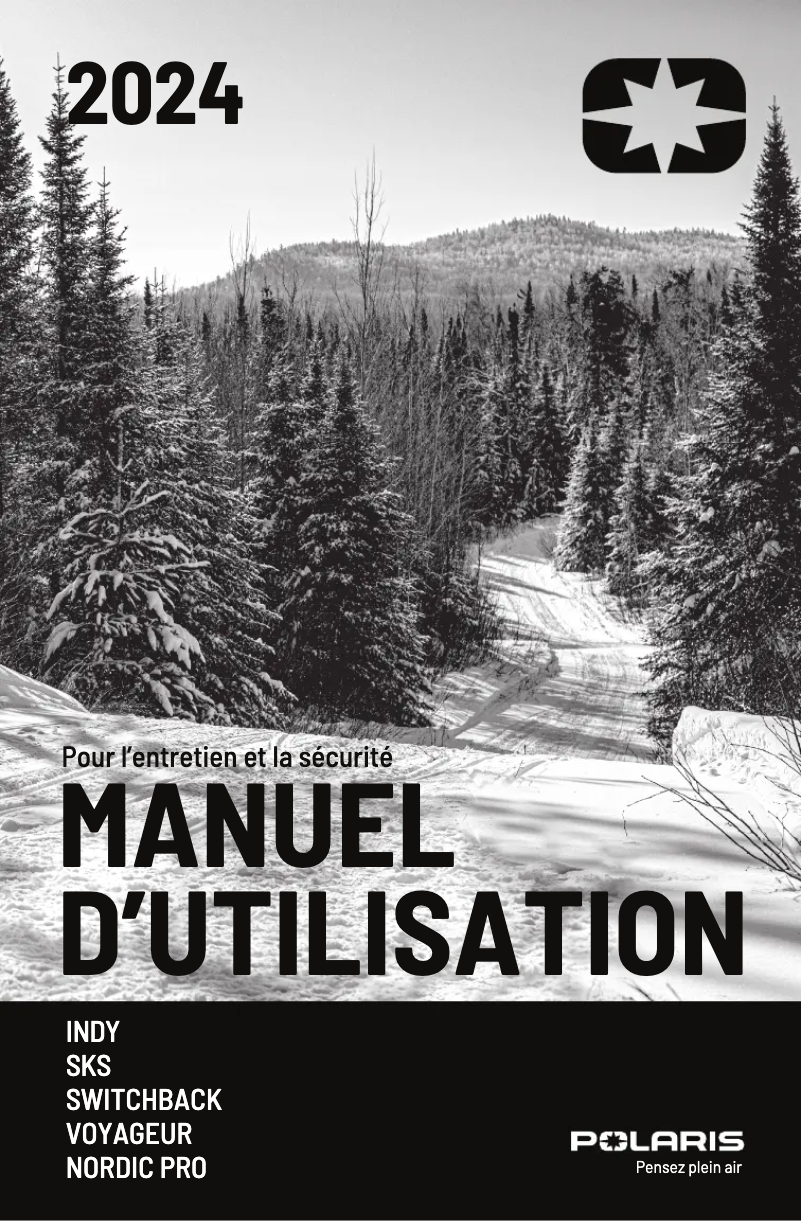 Page 1 of the manual User Manual Polaris 2024 650 Switchback SP 146 (2024)