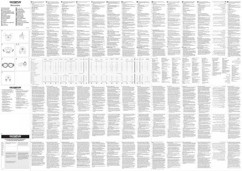 First page image of the manual for 8x25 PC I