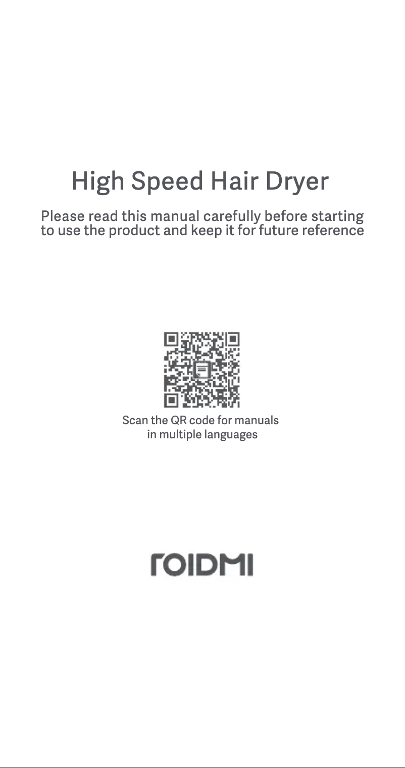 First page image of the manual for Miro