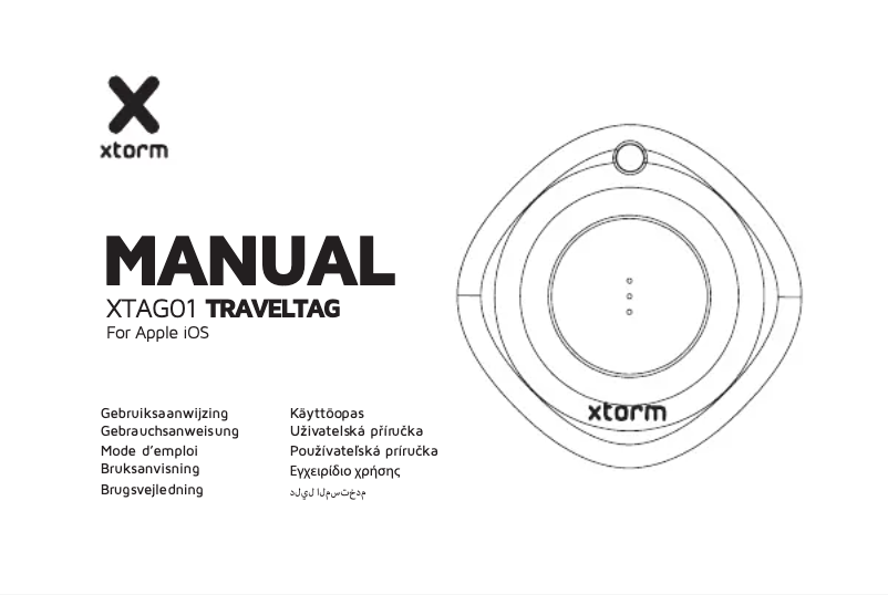 Page 1 of the manual User Manual Xtorm XTAG01