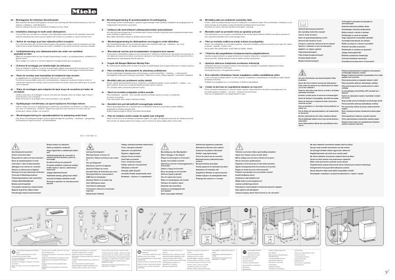 Page 1 of the manual User Manual Miele G 4310 SCU BW
