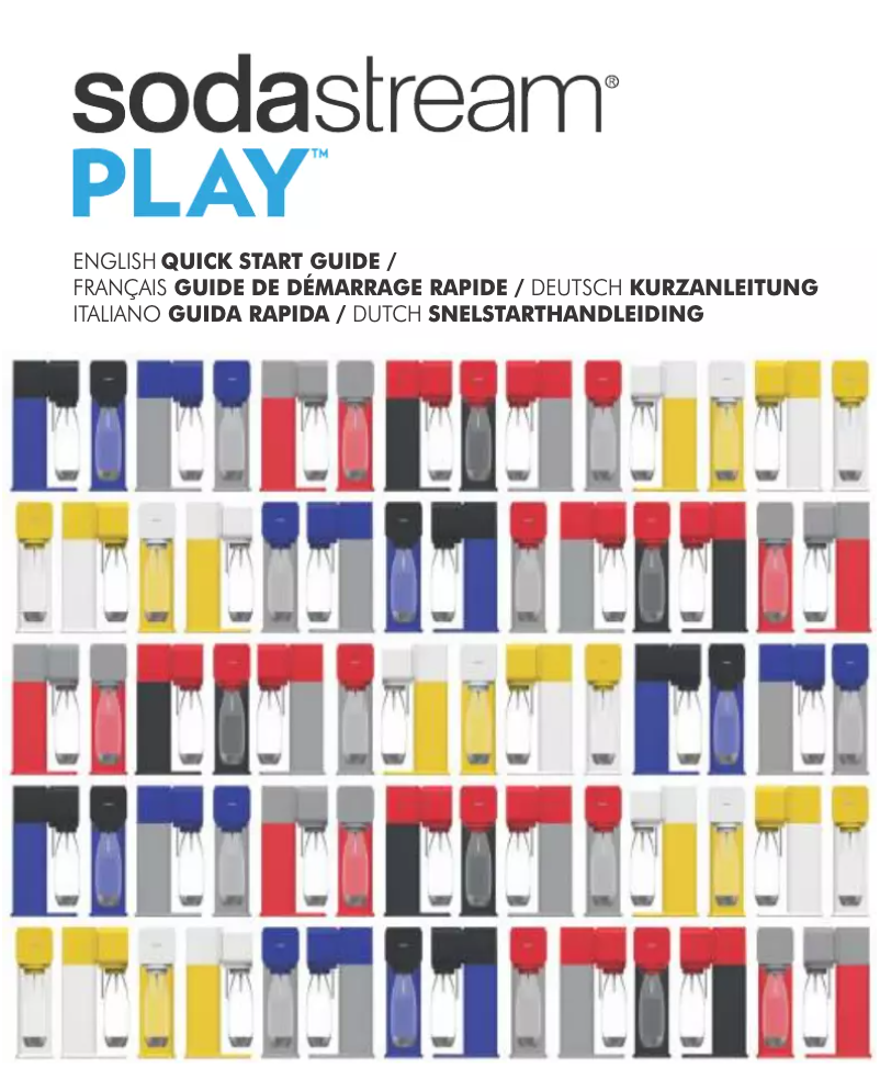 Page 1 of the manual User Manual SodaStream Play