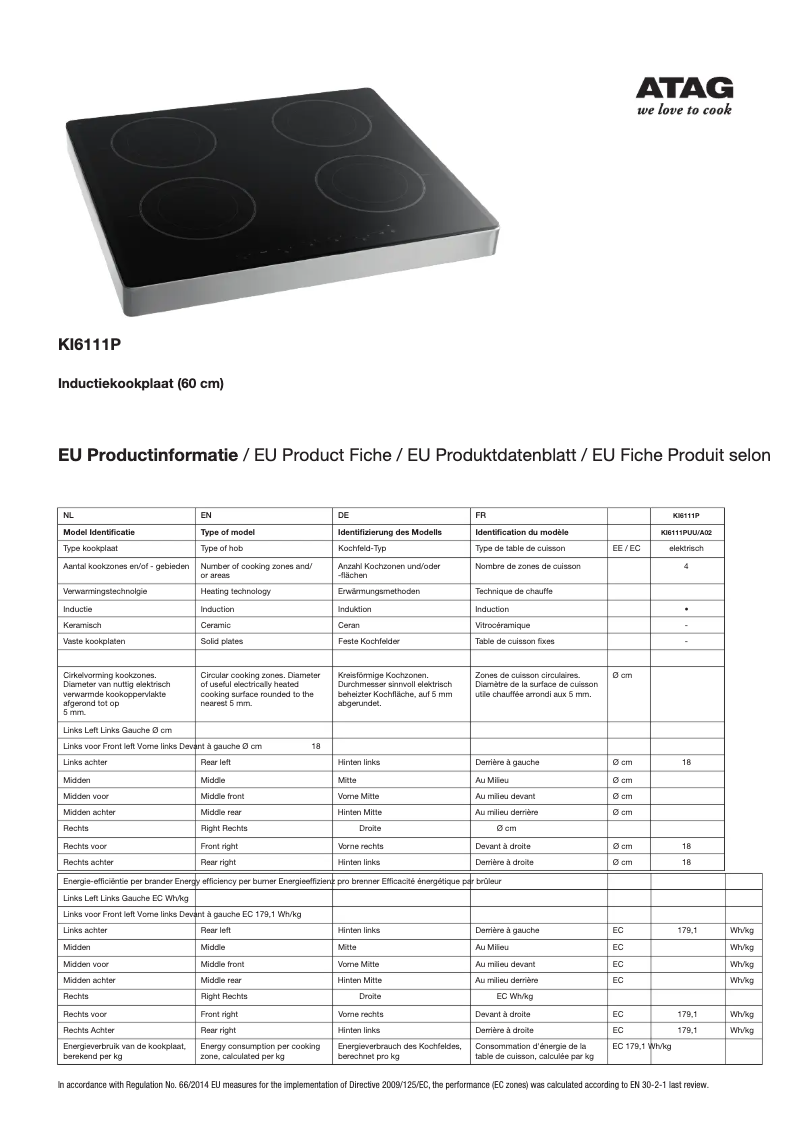 First page image of the manual for KI6111P