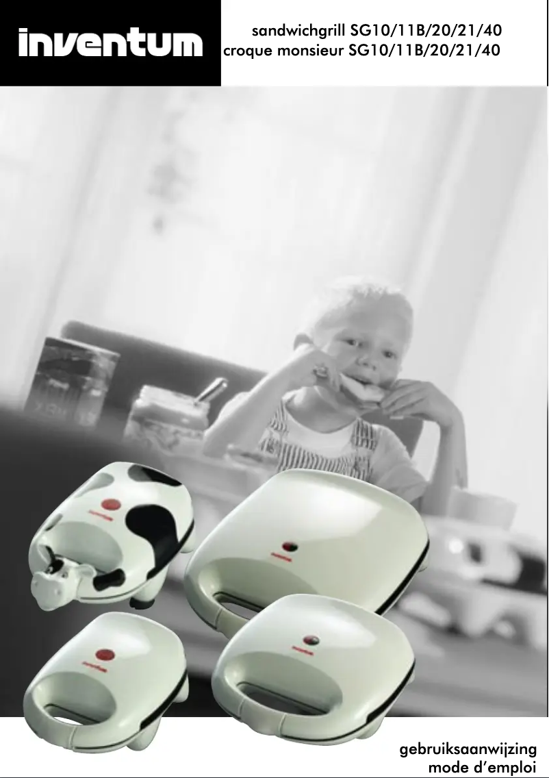 First page image of the manual for SG 11