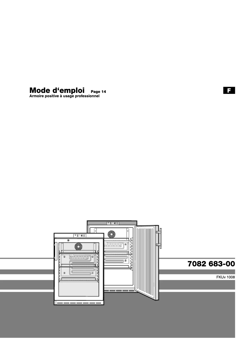 Page 1 of the manual User Manual Liebherr FKUv 1662